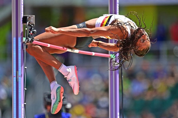 Nafissatou Thiam Belgium Heptathlon High Jump World Athletics Oregon 2022 