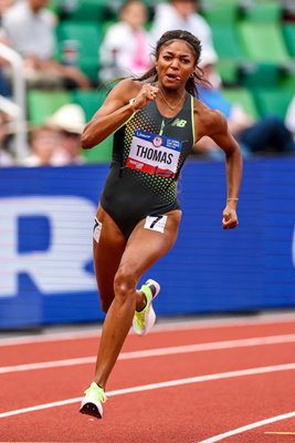 Gabby Thomas 200m US Olympic Team Trials Eugene Oregon 2024