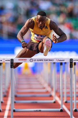 Grant Holloway USA Track & Field Olympic Team Trials Eugene Oregon 2024