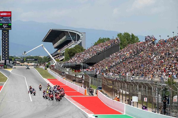 Starting grid Moto GP of Catalunya Barcelona 2024