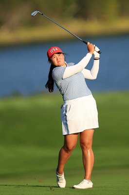 Allisen Corpuz United States Day 2 Fourballs Solheim Cup Virginia 2024