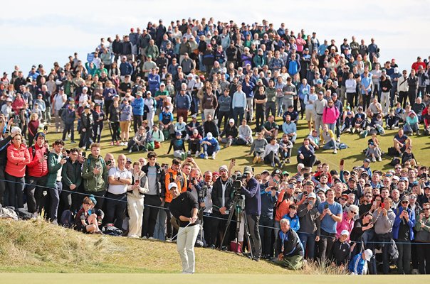 Huge galleries follow local hero Rory McIlroy Irish Open Royal County Down 2024