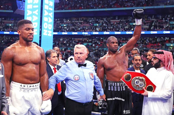 Daniel Dubois beats Anthony Joshua Wembley Stadium 2024