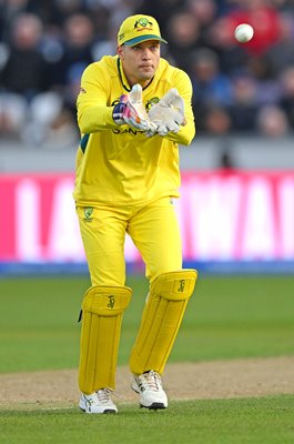 Alex Carey Australia wicketkeeper v England 3rd ODI Chester-le-Street 2024