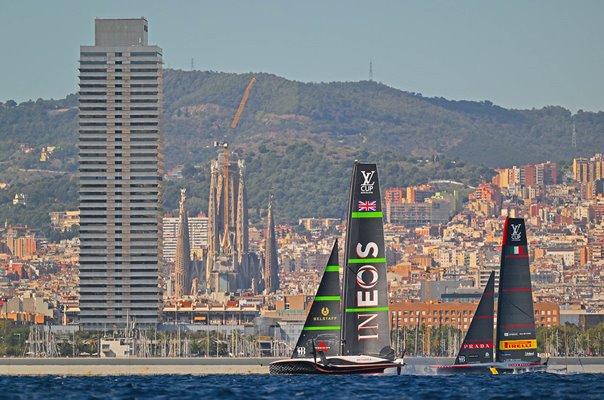 Ineos Britannia v Luna Rossa Louis Vuitton Cup Final America's Cup Barcelona 2024