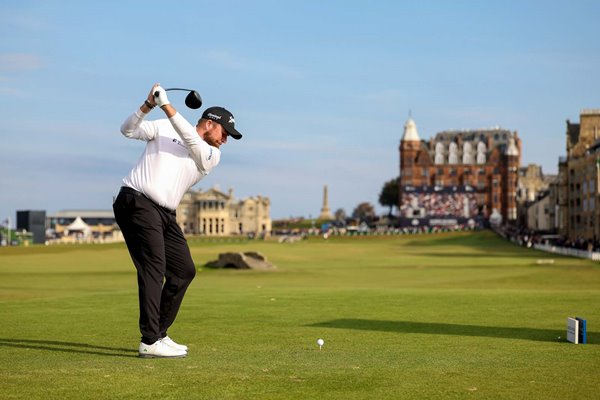 Shane Lowry Ireland 18th tee Dunhill Links Old Course St Andrews 2024  