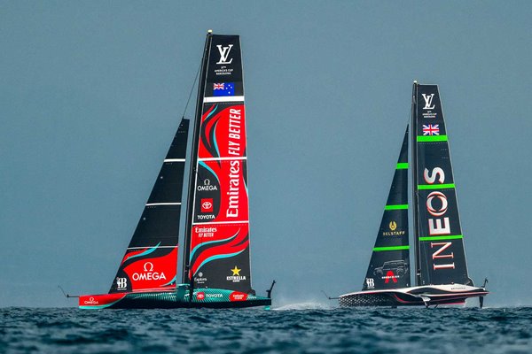 New Zealand v Ineos Britannia Race 2 America's Cup Barcelona 2024