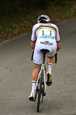 Tadej Pogacar Slovenia attacks Il Lombardia 2024