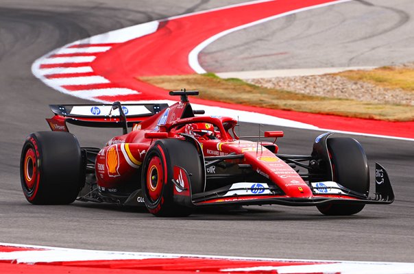 Charles Leclerc Monaco driving Ferrari USA Grand Prix Austin Texas 2024