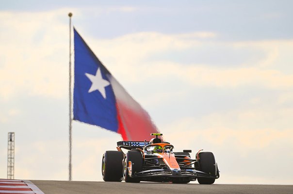 Lando Norris Great Britain Qualifying USA Grand Prix Austin Texas 2024