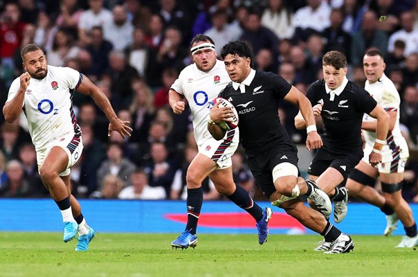 Wallace Sititi New Zealand v England Autumn Nations Series Twickenham 2024