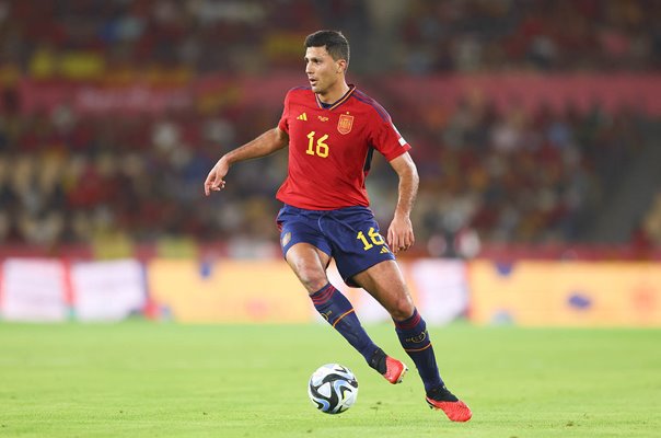 Rodri Spain v Scotland Group A EURO 2024 Qualifiers Seville 2023