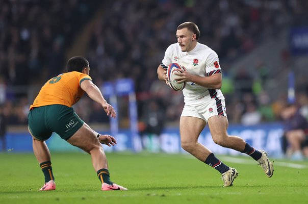 Ollie Sleightholme v Australia Autumn Nations Series Twickenham 2024