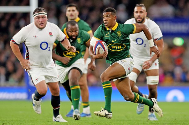 Grant Williams South Africa scores v England Autumn Series Twickenham 2024