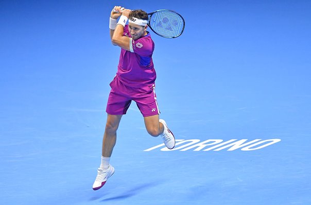 Casper Ruud Norway backhand ATP Finals Turin 2024  