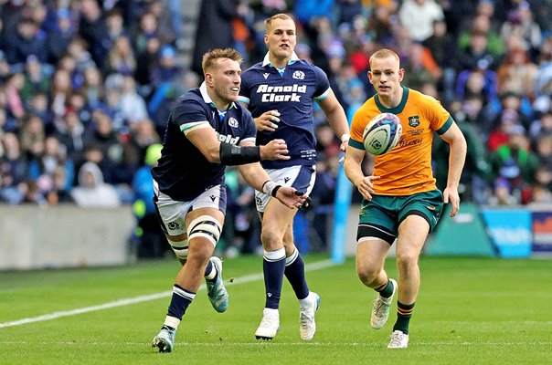 Matt Fagerson Scotland breaks v Australia Autumn Series Murrayfield 2024