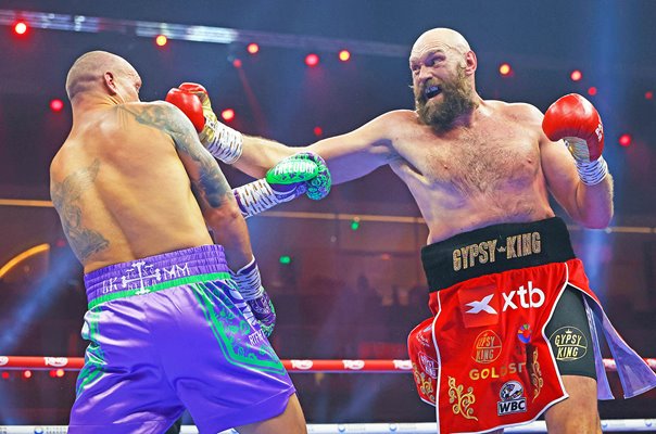 Tyson Fury v Oleksandr Usyk World Heavyweight Rematch Fight Riyadh 2024 