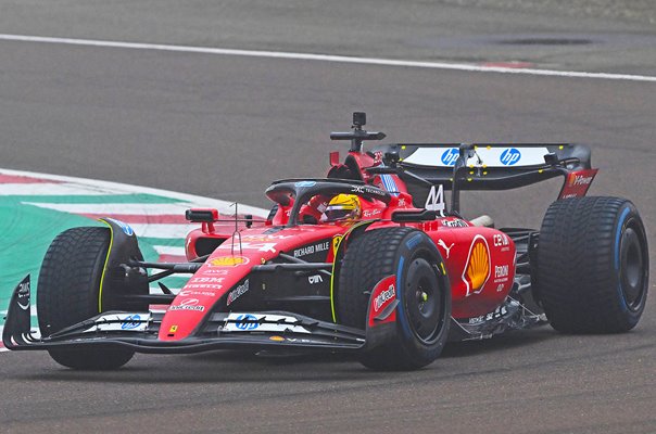 Lewis Hamilton Great Britain Ferrari F1 testing Fiorano Modenese Italy 2025