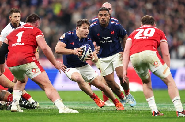 Antoine Dupont France v Wales Stade de France Paris Six Nations 2025