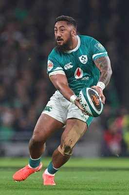 Bundee Aki Ireland v England Aviva Stadium Dublin Six Nations 2025