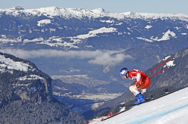 Marco Odermatt Switzerland World Cup Downhill Kitzbuehel Austria 2025