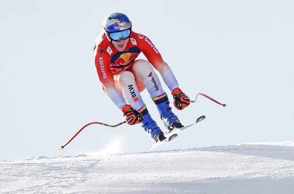 Marco Odermatt Switzerland World Cup Downhill Kitzbuehel 2025