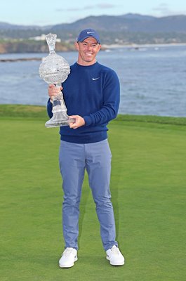 Rory McIlroy Northern Ireland Pebble Beach Pro-Am Champion 2025  