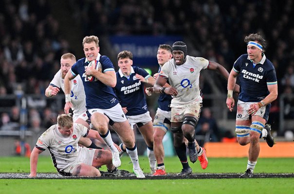 Stafford McDowall Scotland breaks v England Twickenham Six Nations 2025