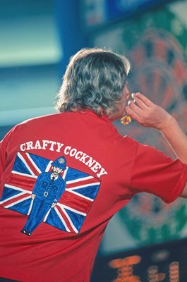 Eric Bristow England The Crafty Cockney World Masters Darts 1983