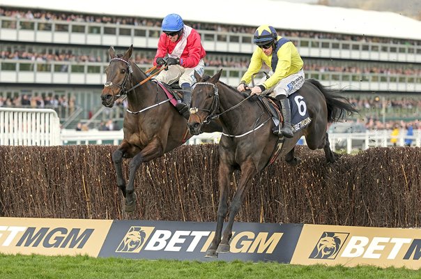 Sean Flanagan riding Marine Nationale win Queen Mother Champion Chase Cheltenham 2025 