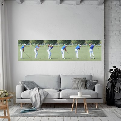 Rickie Fowler 6 Stage Swing Sequence 2015 Wall Sticker