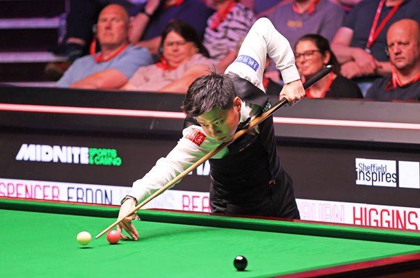Zhao Xintong China World Snooker Championship Crucible Sheffield 2025