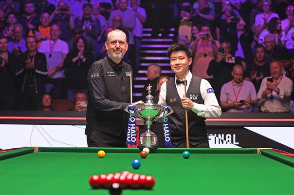 Mark Williams Wales v Zhao Xintong China World Snooker Final Crucible Sheffield 2025