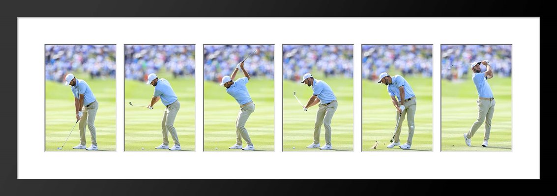 Scottie Scheffler USA 6 Stage Swing Sequence THE PLAYERS TPC Sawgrass 2025