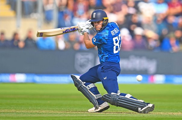 Jacob Bethell England v West Indies ODI Cardiff 2025