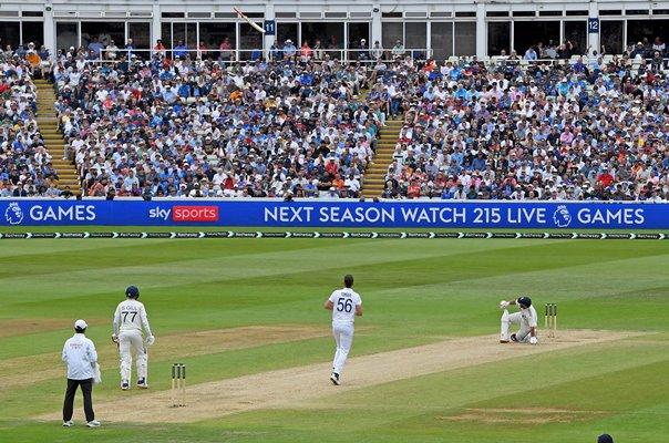 Rishabh Pant India Flying Bat v England Edgbaston Test Match 2025