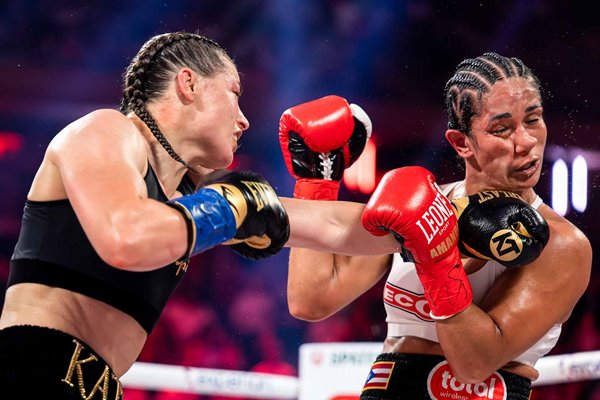 Katie Taylor Ireland punches Amanda Serrano USA Madison Square Garden 2025