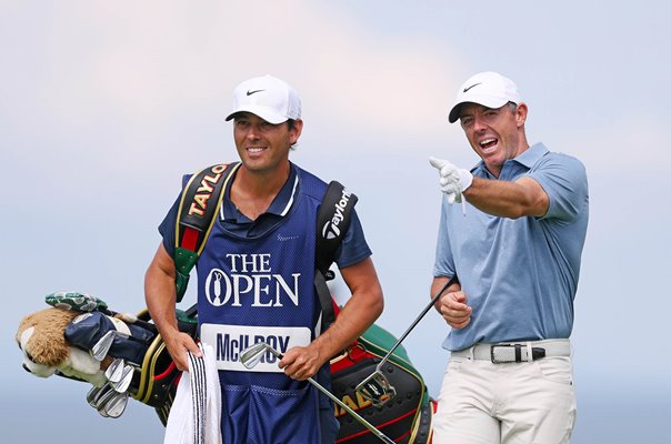Rory McIlroy & Caddie Harry Diamond Final Round Open Royal Portrush 2025