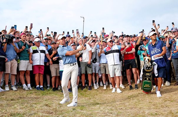 Rory McIlroy Northern Ireland 17th Final Round Open Royal Portrush 2025