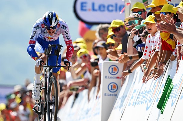 Florian Lipowitz Germany Stage 13 Time Trail Tour de France 2025