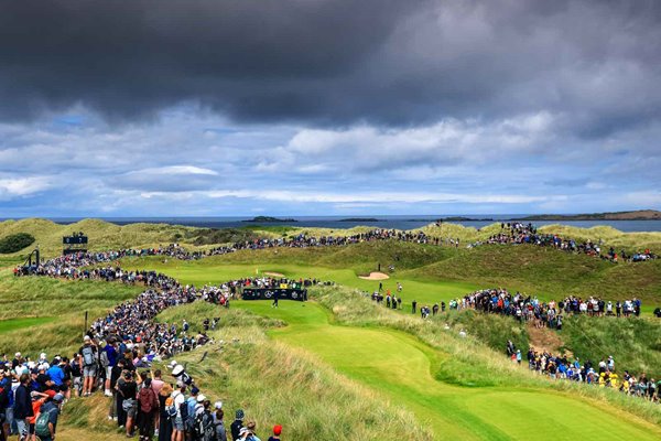 Rory McIlroy Northern Ireland 8th hole day 2 Open Royal Portrush 2025