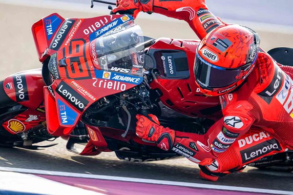 Marc Marquez Spain and Ducati Qatar Moto GP 2025