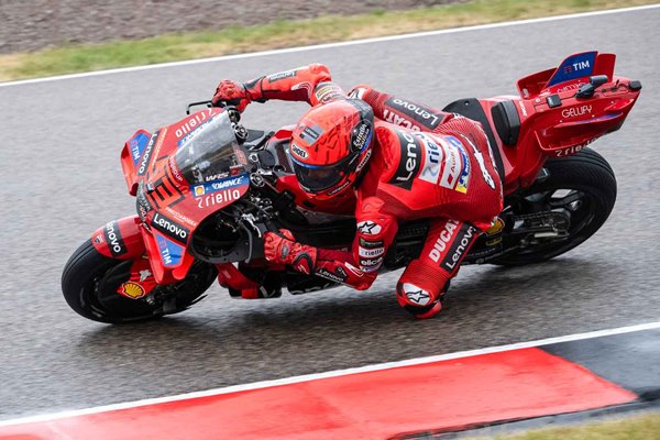 Marc Marquez Spain and Ducati Germany Moto GP Sprint 2025