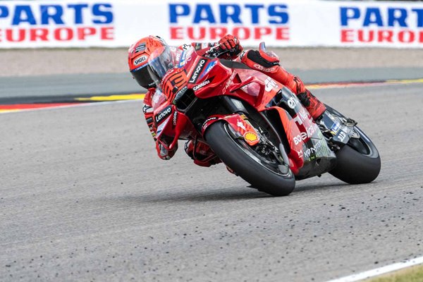 Marc Marquez Spain and Ducati Germany Moto GP Hohenstein-Ernstthal 2025