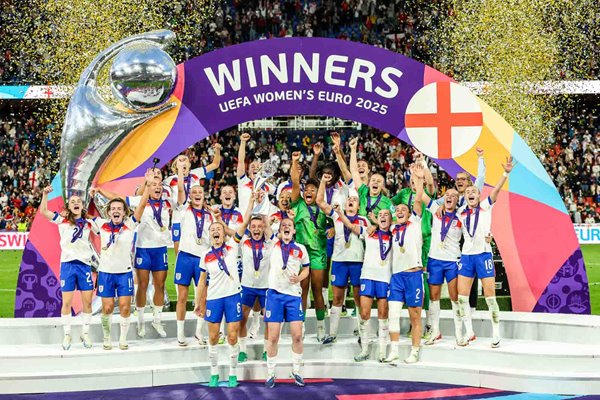 England Women's EURO 2025 Champions