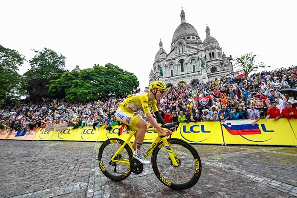 Tadej Pogacar Slovenia Cote de la Butte Montmatre Paris Tour de France 2025