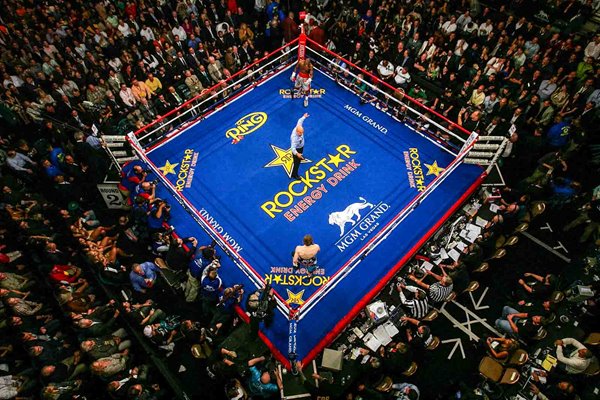 Floyd Mayweather Jr. v Ricky Hatton World Welterweight Fight Las Vegas 2007