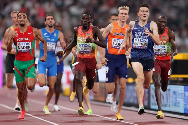 Isaac Nader Portugal beats Jake Wightman classic 1500m Final World Athletics Tokyo 2025