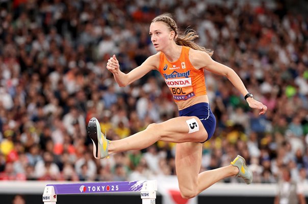 Femke Bol Netherlands Women's 400 Metres Hurdles Final World Athletics Tokyo 2025