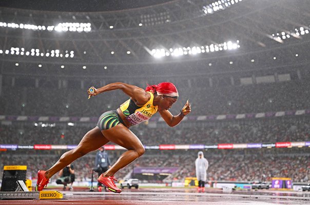 Shelly-Ann Fraser-Pryce Jamaica World Athletics Championships Tokyo 2025